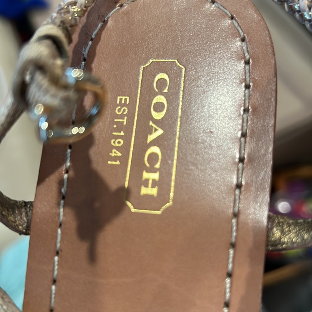 Coach seahorse sandals - Picture 5 of 6